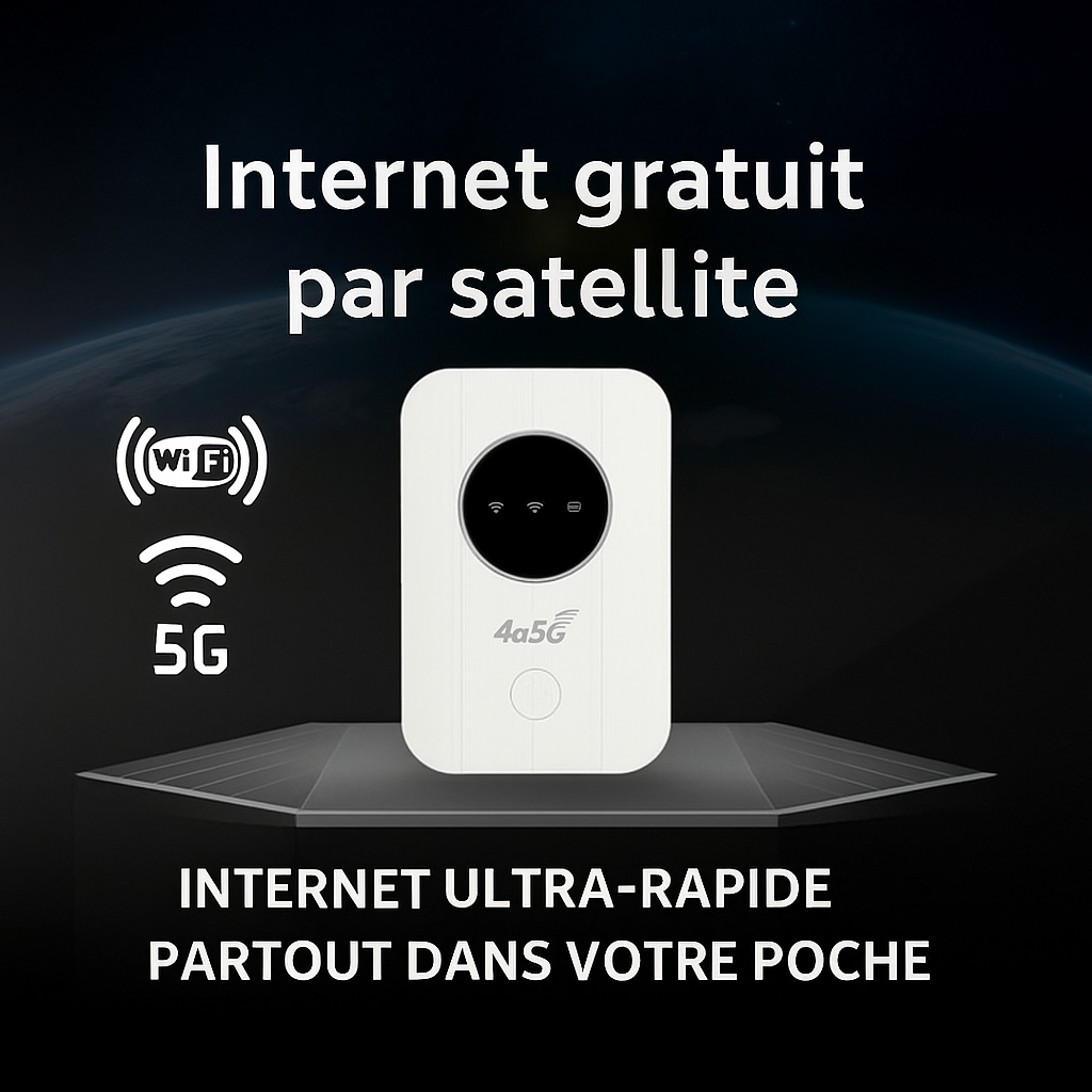 PocketWifi™ | Obtenez un internet illimité partout dans le monder !