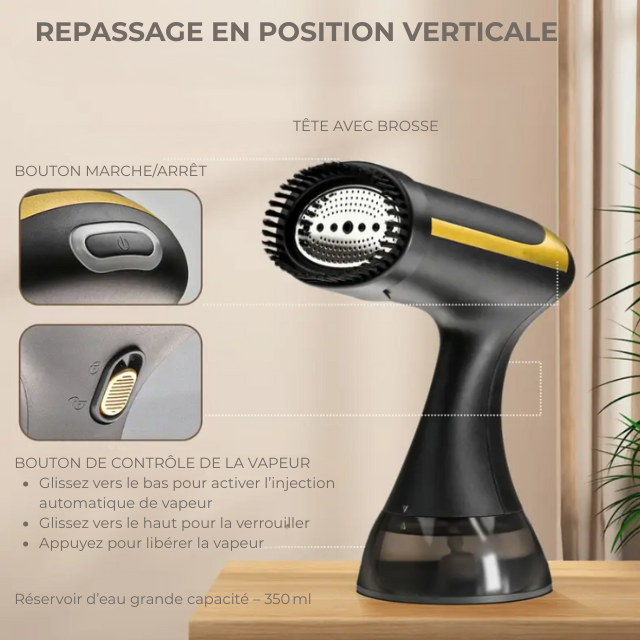 Vapelys ™ - Défroisseur Vapeur