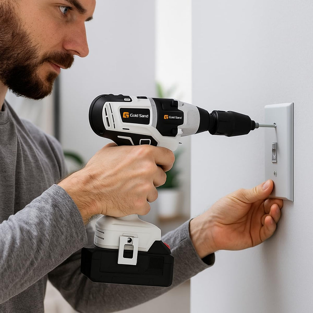 Gold Impact™ | Mallette à outils électrique multifonction 10 en 1.
