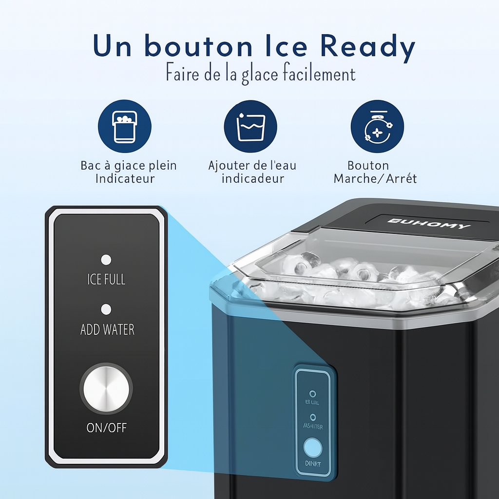 Glace Rapide™ - Facile et portable pour une utilisation quotidienne