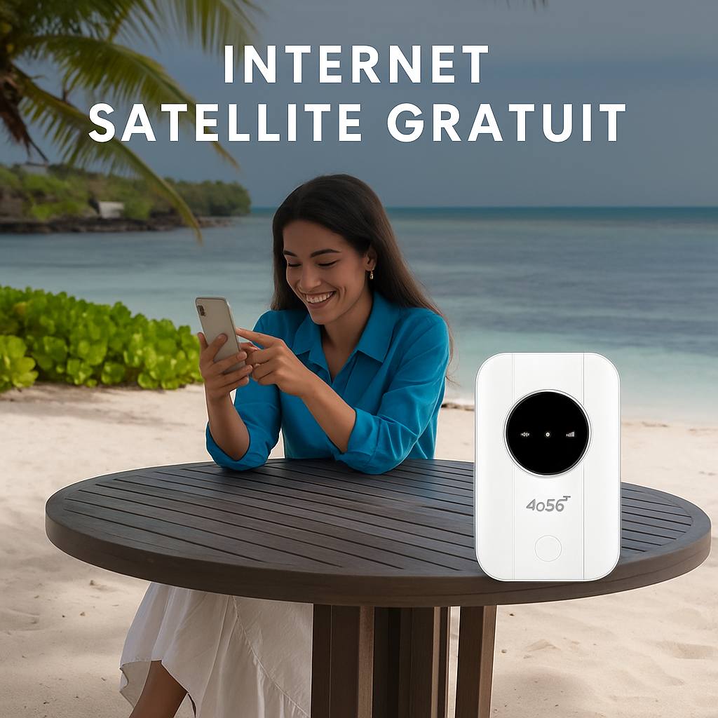 PocketWifi™ | Obtenez un internet illimité partout dans le monder !