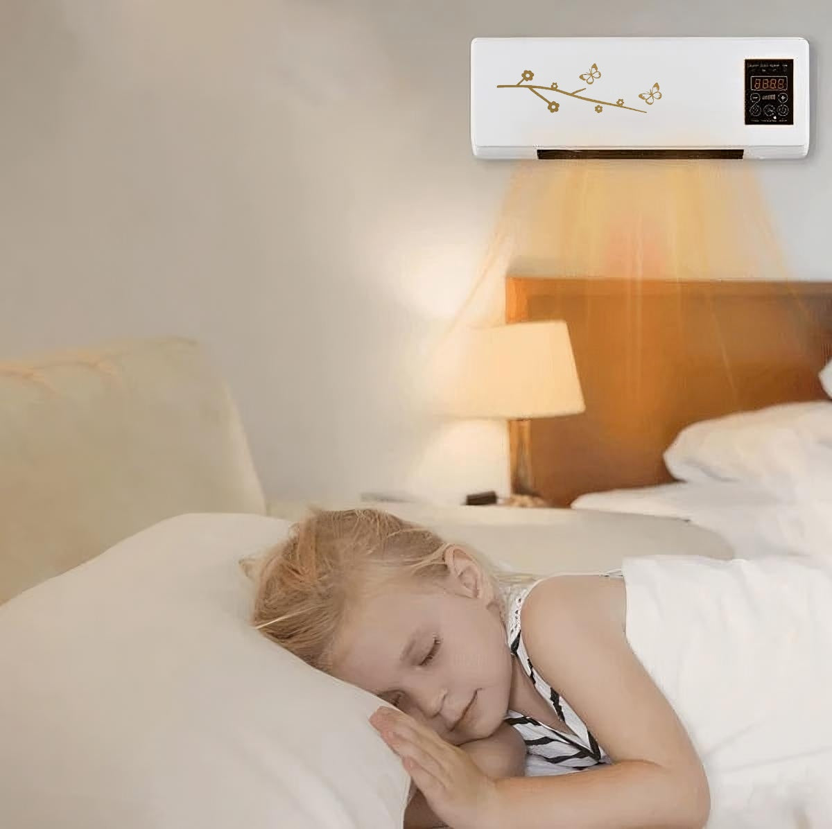 Comfort Air™ | Climatiseur mural portable pour les nuits fraîches.